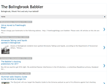 Tablet Screenshot of bolingbrookbabbler.com